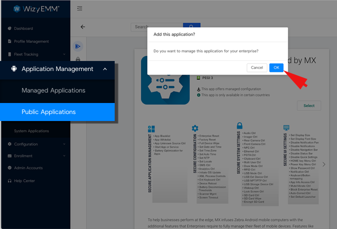 oem application profile