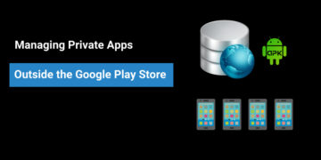 Managing Apps outside the Google Play Store